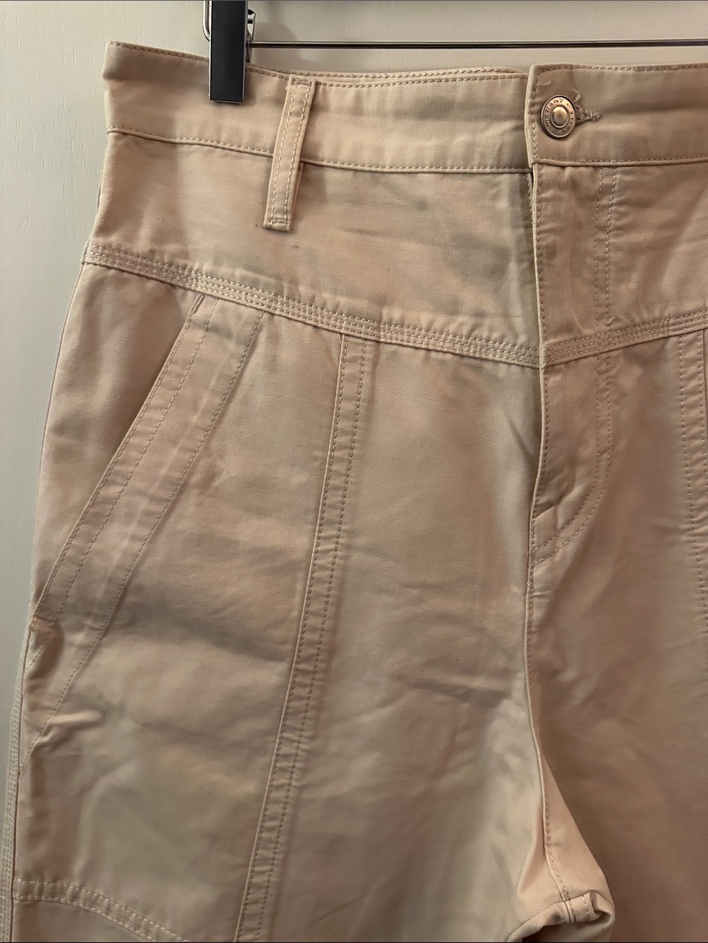 ISABEL MARANT | Diane Cream High-Rise Pants - Picture 3 of 9